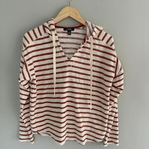 Chaps Striped Hoodie